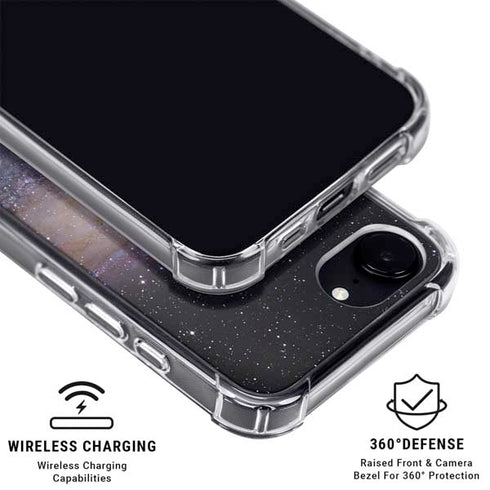 Andromeda Galaxy iPhone 16e Clear Case
